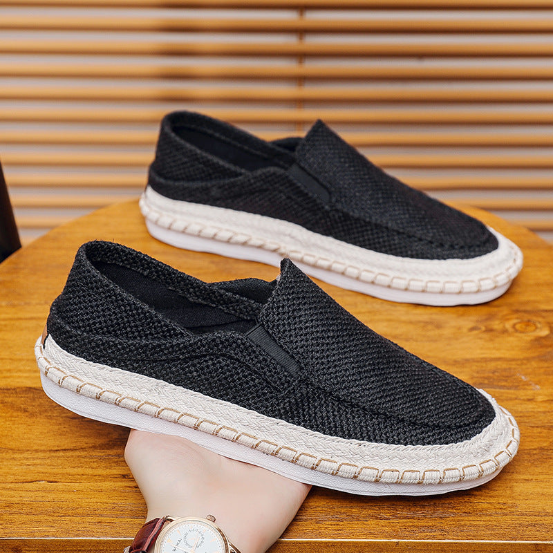Herren Canvas Loafers im Beijing-Stil