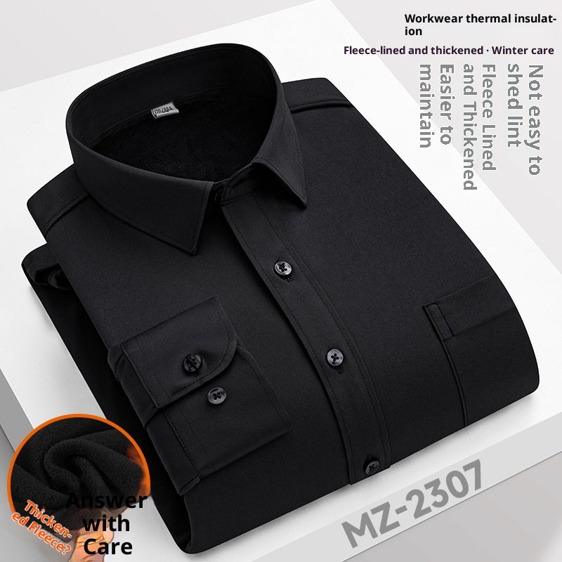 Warmes Fleece-Hemd für Herren – Bild 11 | LuxeStyle