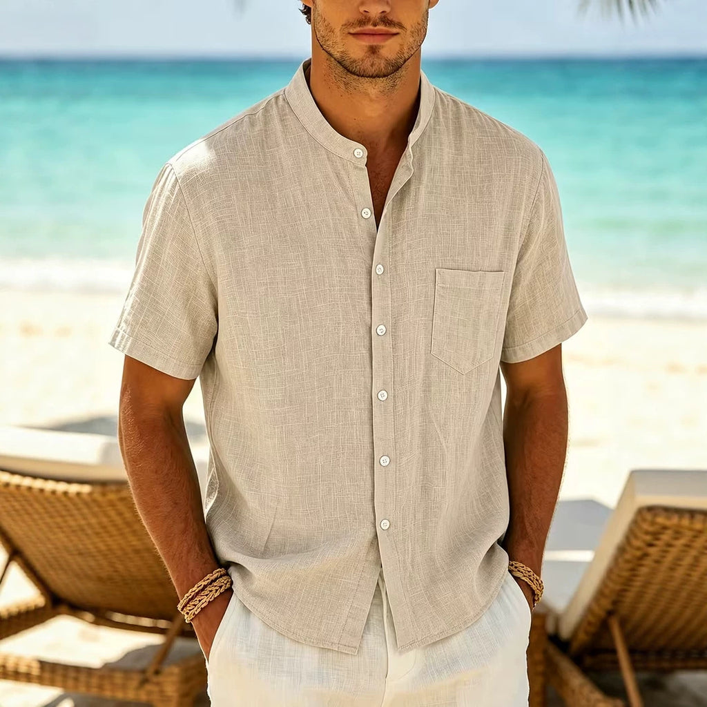 Bambus- und Baumwoll-Shirt mit Blumenmuster – Bild 15 | LuxeStyle