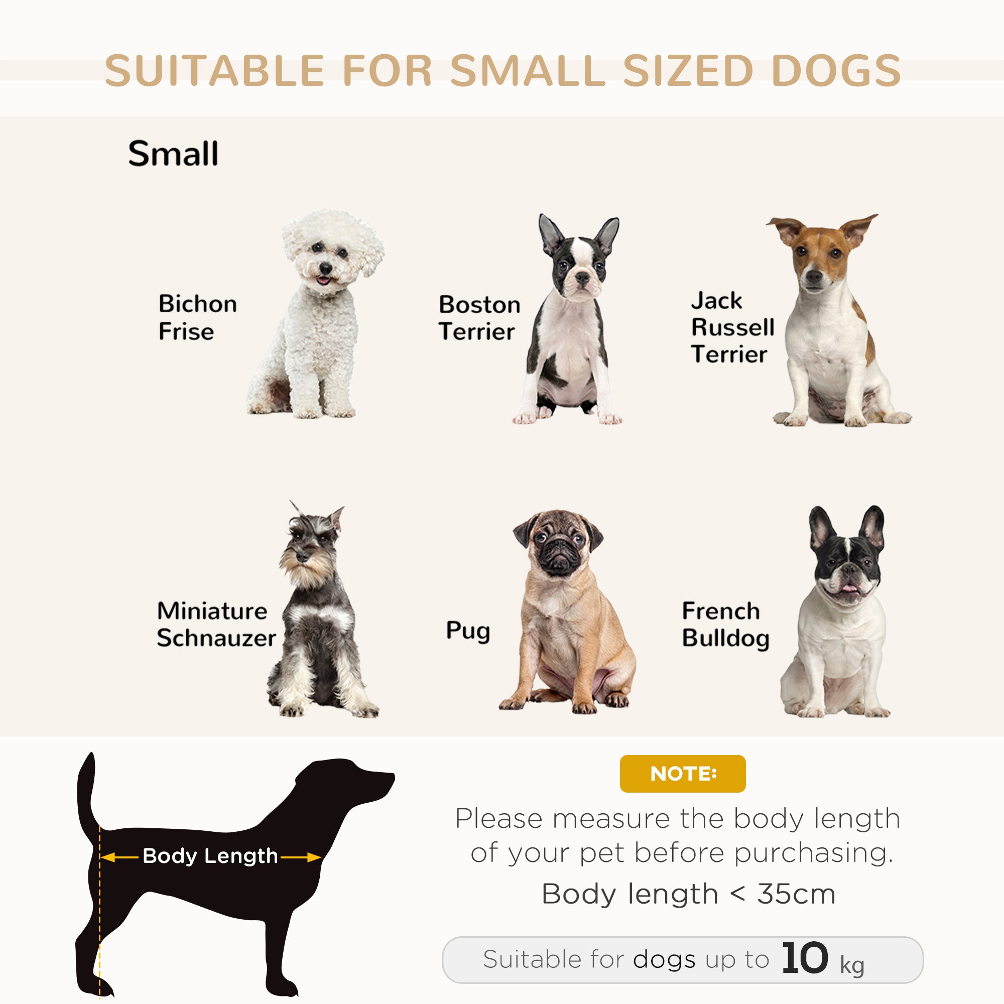 Hundebett mit Ablage für Katzen und Kleintiere