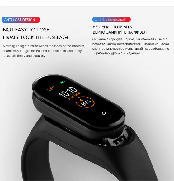Smart Band Sport-Armband mit Herzfrequenz – Bild 4 | LuxeStyle