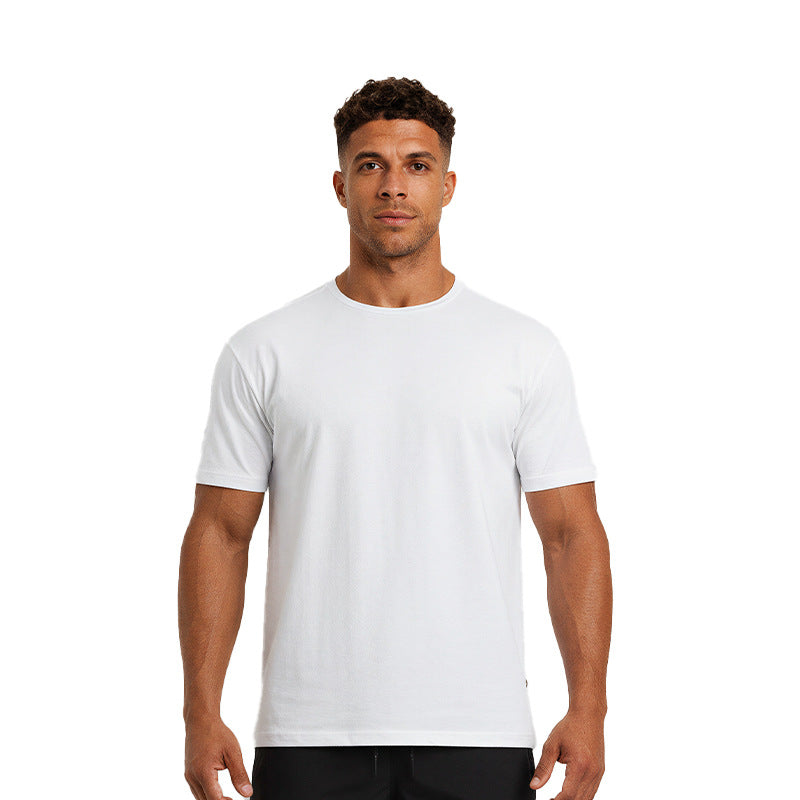 Kurzarm Fitness-Shirt mit Kragen