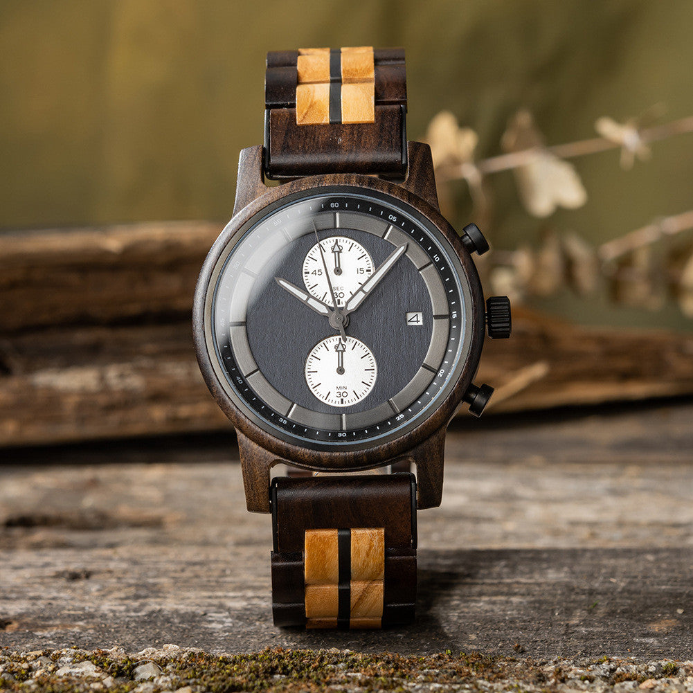 Sports-Wood-Uhr | LuxeStyle