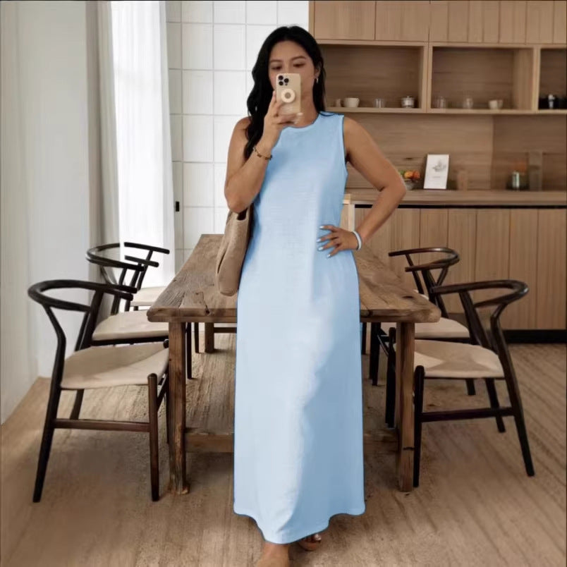 Ärmelloses Tanktop-Kleid – Bild 5 | LuxeStyle