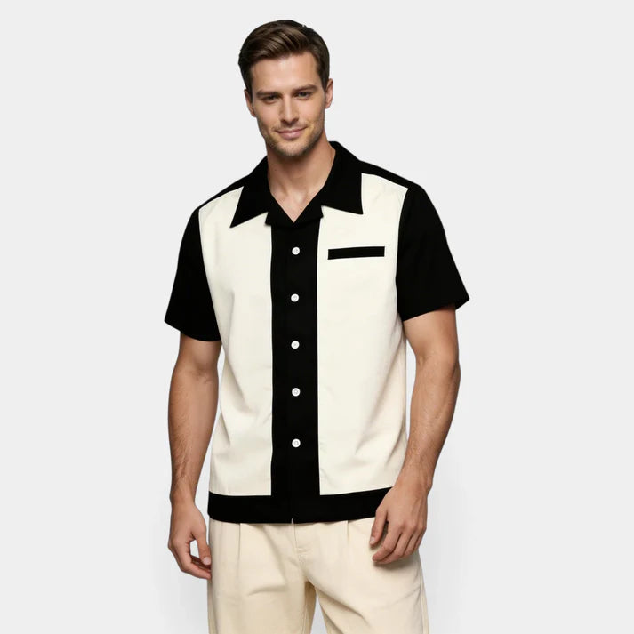 Sommer-Hemd für Herren, britischer Stil