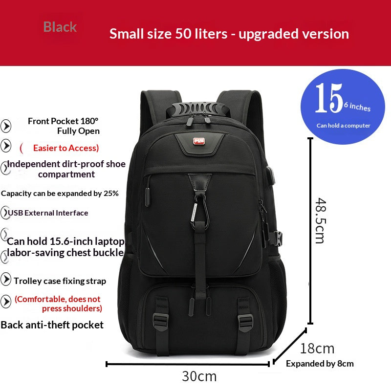 Outdoor Wanderrucksack 80 Liter wasserdicht – Bild 3 | LuxeStyle