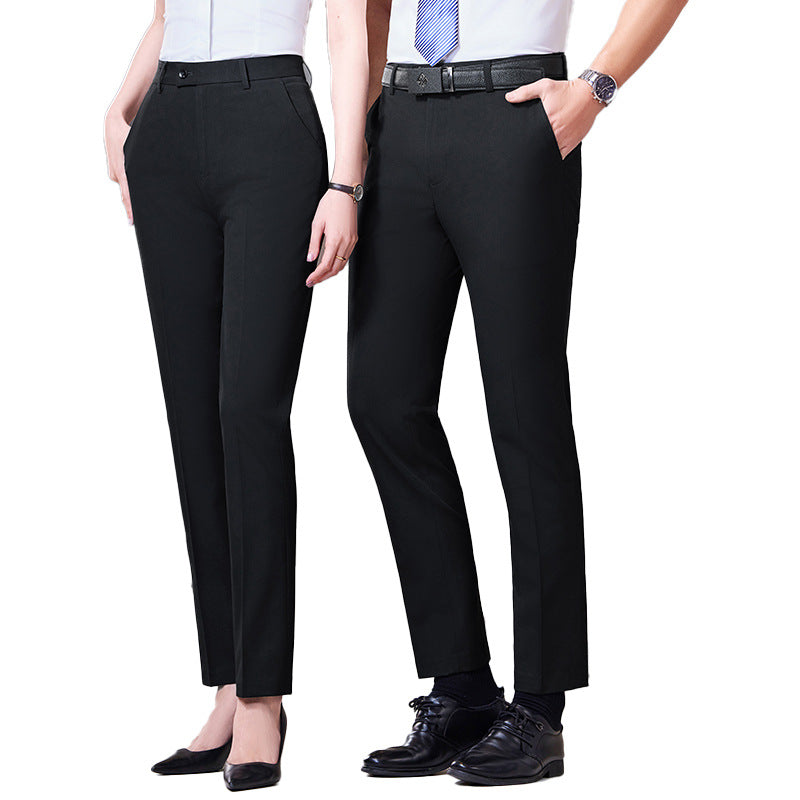 Elegante High-Waist Stoffhose