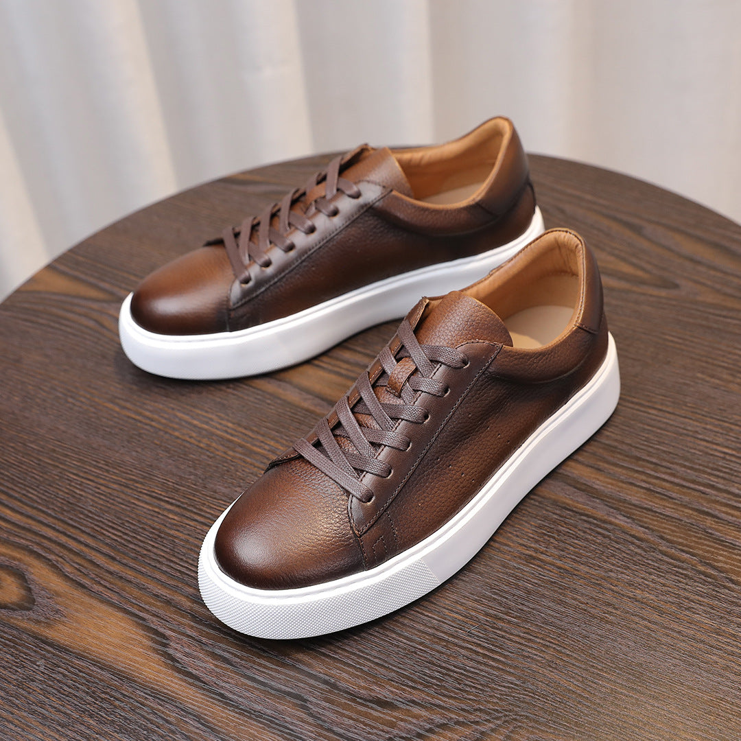 Herrenschuhe aus Rindsleder für Alltag und Freizeit – Bild 1 | LuxeStyle