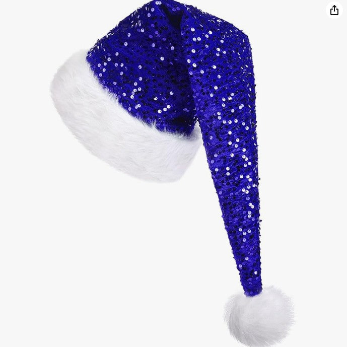 Goldener Sequin-Kap für Weihnachtsdekoration – Bild 2 | LuxeStyle