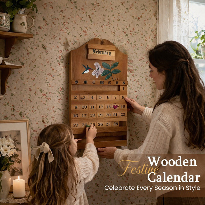 Wandkalender aus Holz | LuxeStyle