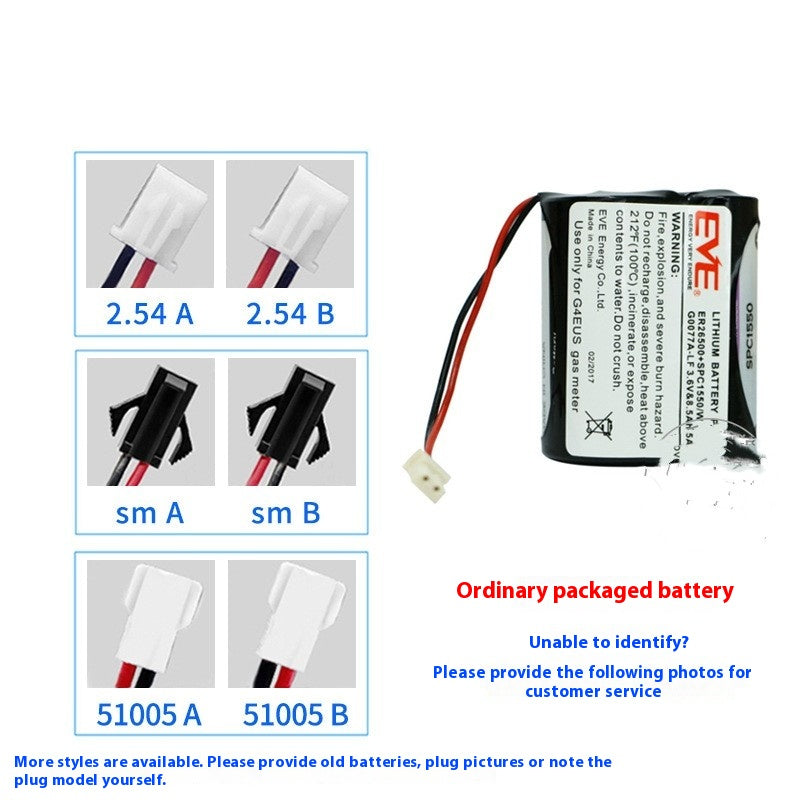 ER26500 Lithium-Batterie für Zähler