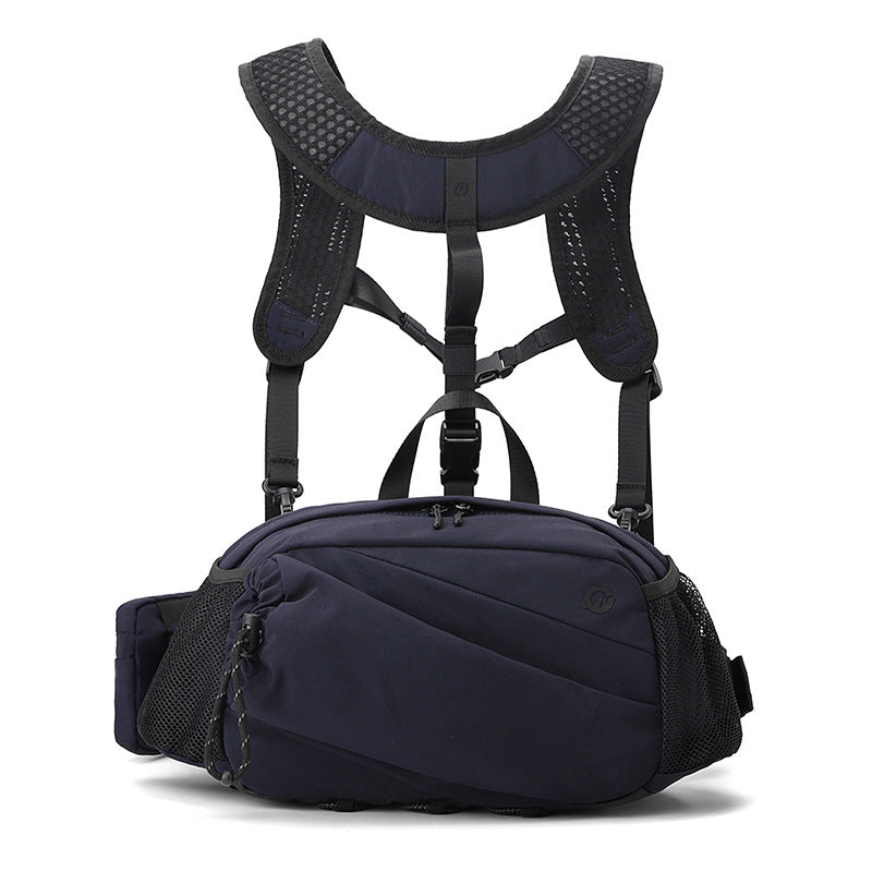 Outdoor-Nylon-Rucksack, Schwarz – Bild 2 | LuxeStyle