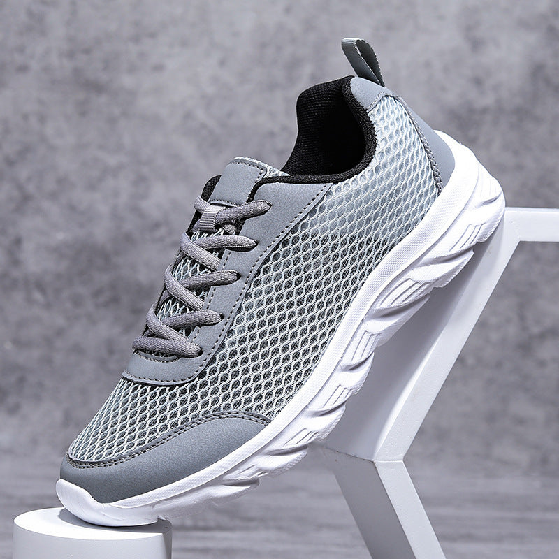 Freizeit-Sneaker mit Mesh-Einlage – Bild 4 | LuxeStyle