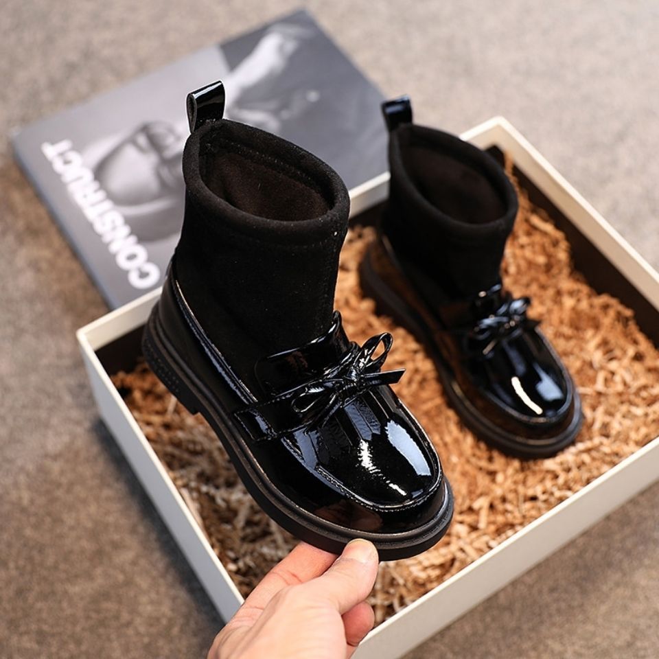 Mädchen Baumwollstiefel mit Schnalle – Bild 2 | LuxeStyle