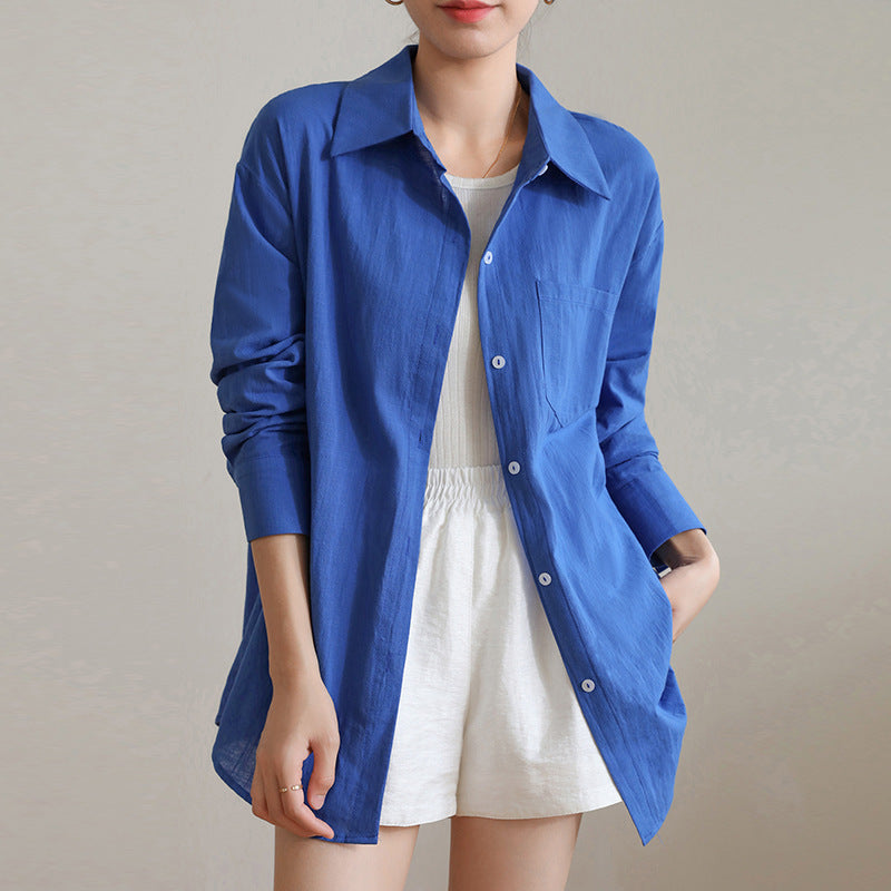 Sonnen-Cardigan aus Baumwoll-Leinen – Bild 6 | LuxeStyle