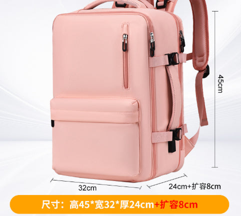 Reise-Rucksack 20–35 L mit Schuhfach – Bild 9 | LuxeStyle