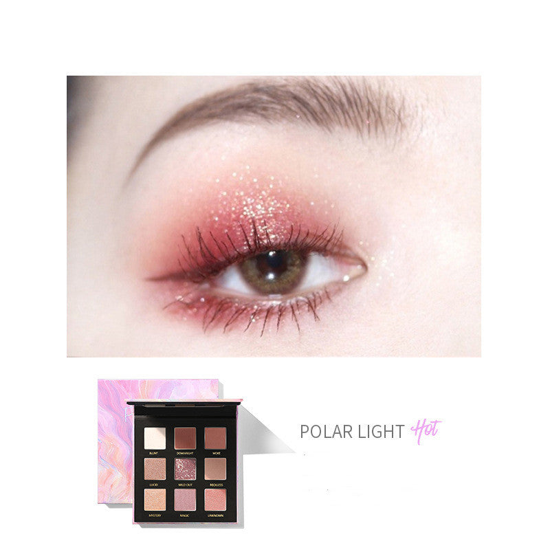 9 Farben Lidschatten-Palette – Matt & Perlglanz – Bild 8 | LuxeStyle