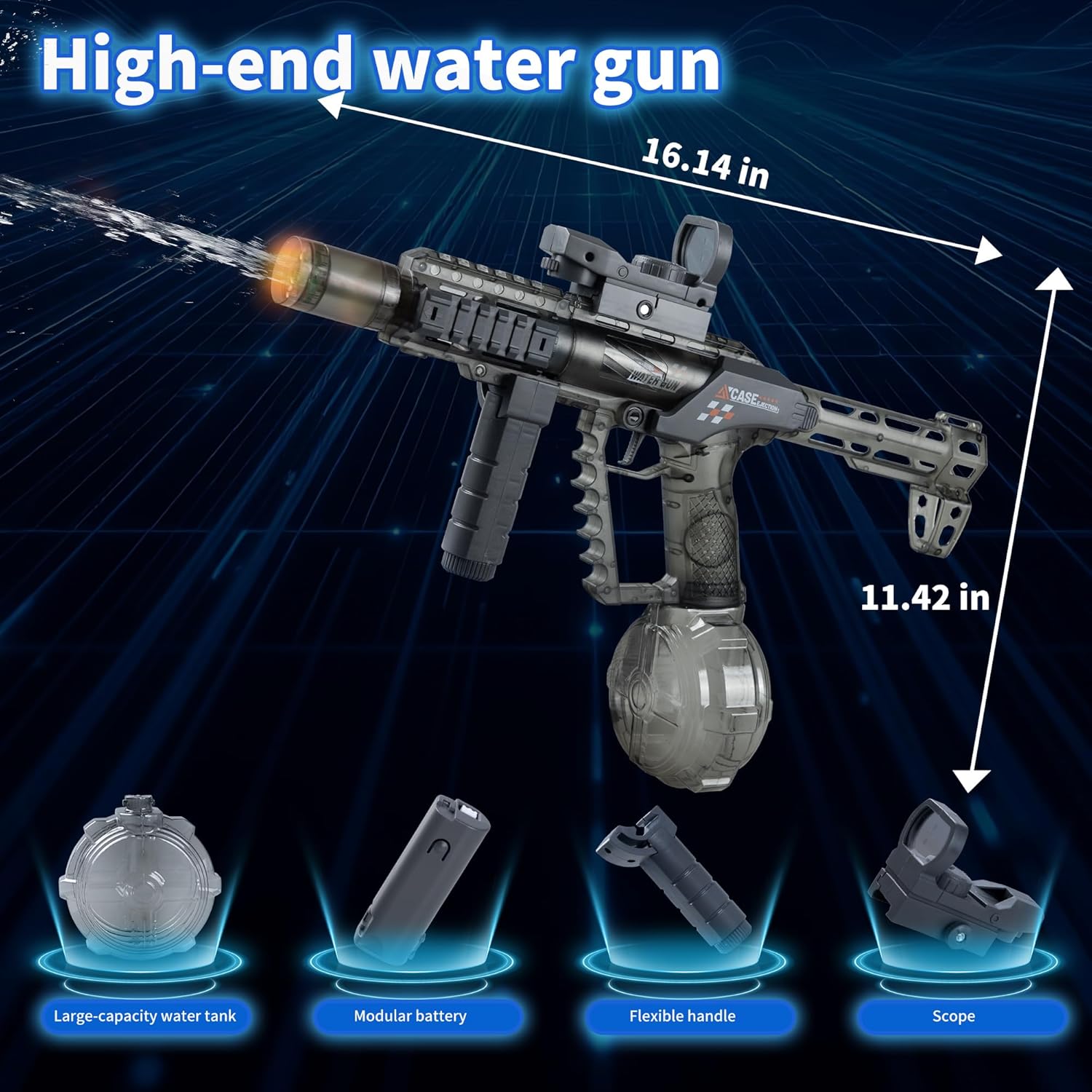 Wasserpistole wiederaufladbar