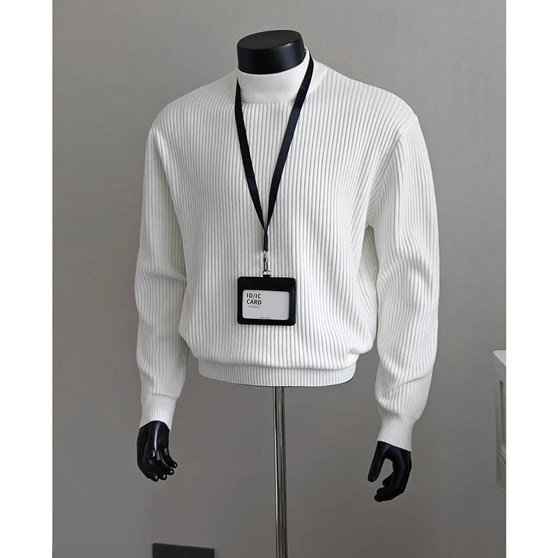 Herren Rollkragenpullover aus Strick – Bild 14 | LuxeStyle