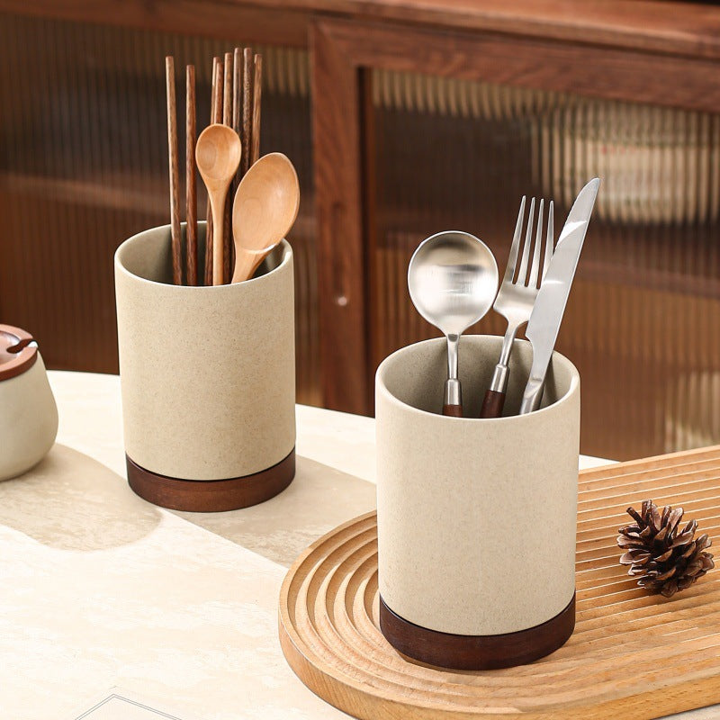 Keramik Vintage Besteck-Halter