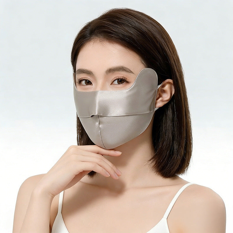 Leichte, atmungsaktive Sonnenmaske