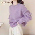 Weiches Violettes Sweater – Bild 1 | LuxeStyle