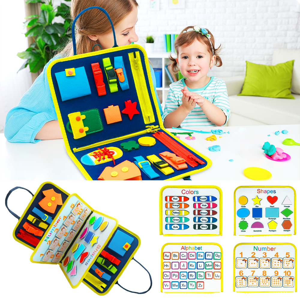 Busy Board Lernspielzeug für Kleinkinder