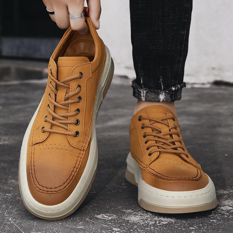 Bequemer Herren-Sneaker aus Rindsleder
