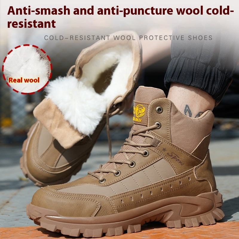 Winter-Arbeitsschuh mit Wolle und Kunststoffkappe – Bild 6 | LuxeStyle