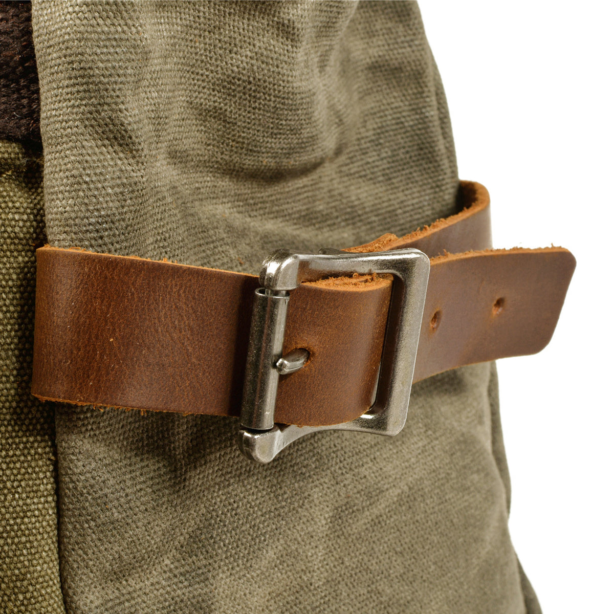Rucksack aus Canvas und Rindsleder – Bild 5 | LuxeStyle