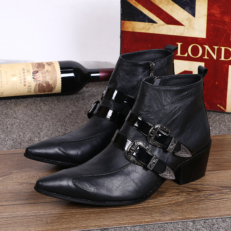 Britische Fashion Herren Boots aus Echtleder | LuxeStyle
