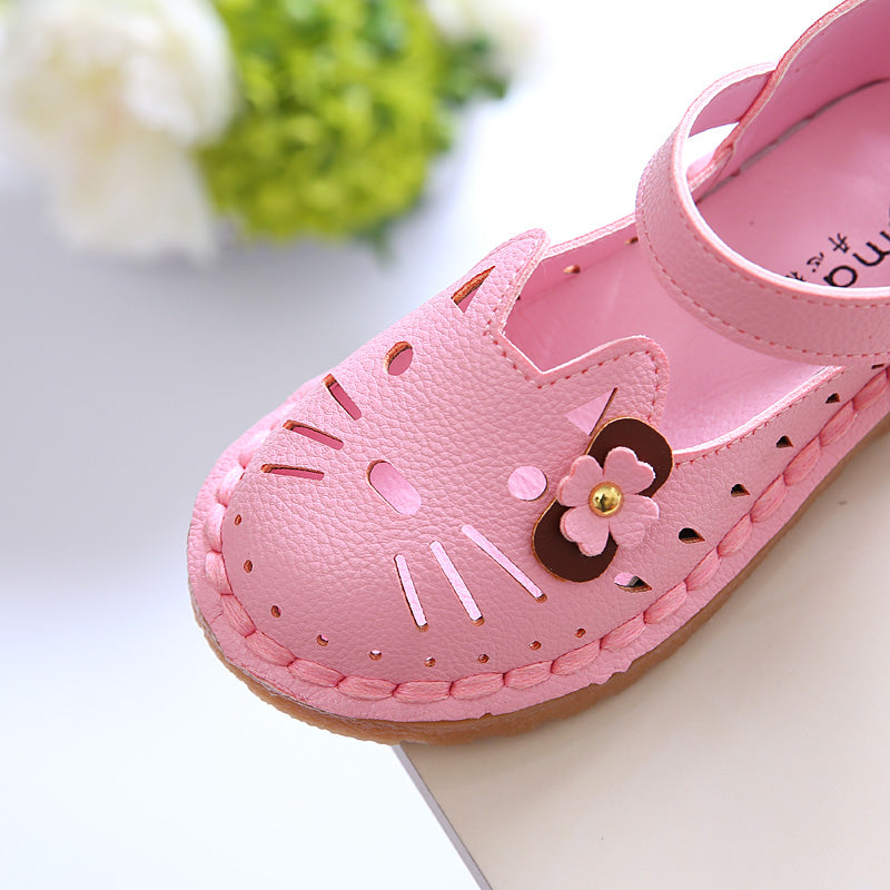 Mädchen Sandalen mit Katzen-Design – Bild 7 | LuxeStyle