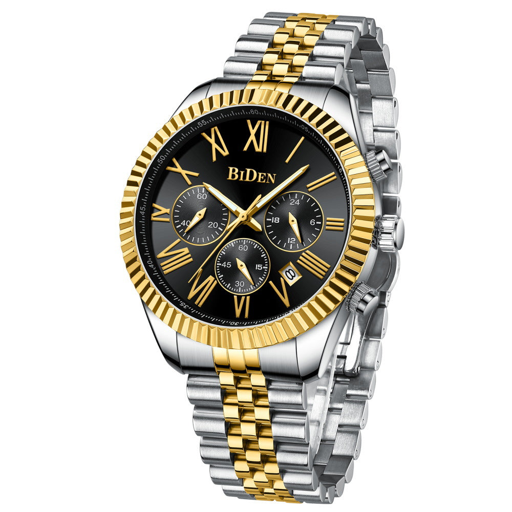 Business Armbanduhr mit Edelstahlband