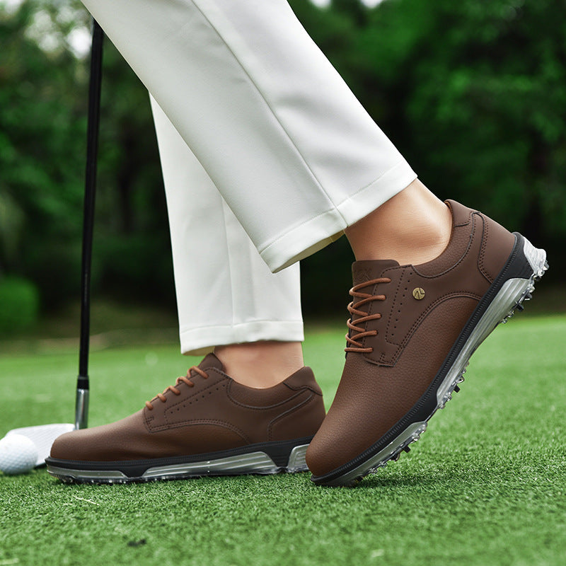 PU-Leder Herrengolfschuh – rutschfest & strapazierfähig – Bild 2 | LuxeStyle