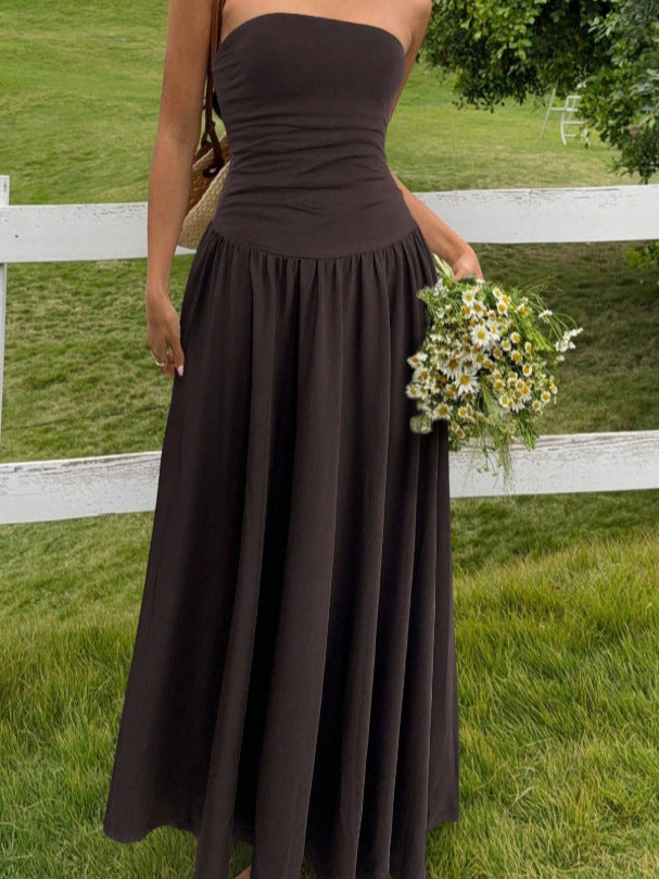 A-Linien Strandkleid mit Rockfalten – Bild 9 | LuxeStyle