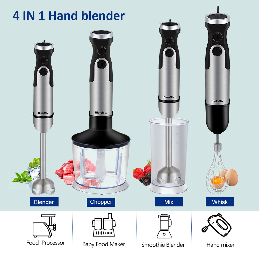Stabmixer-Set für vielseitige Küchenaufgaben – Bild 7 | LuxeStyle