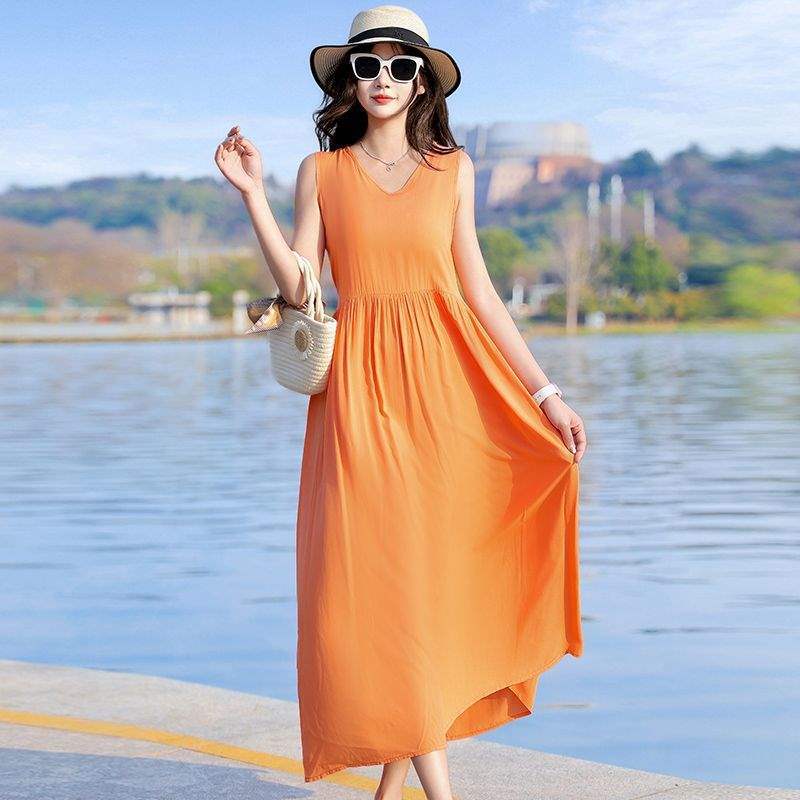 Blumen-Slip-Dress
