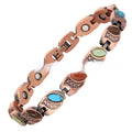 Magnetarmband aus rotem Kupfer für Damen | LuxeStyle