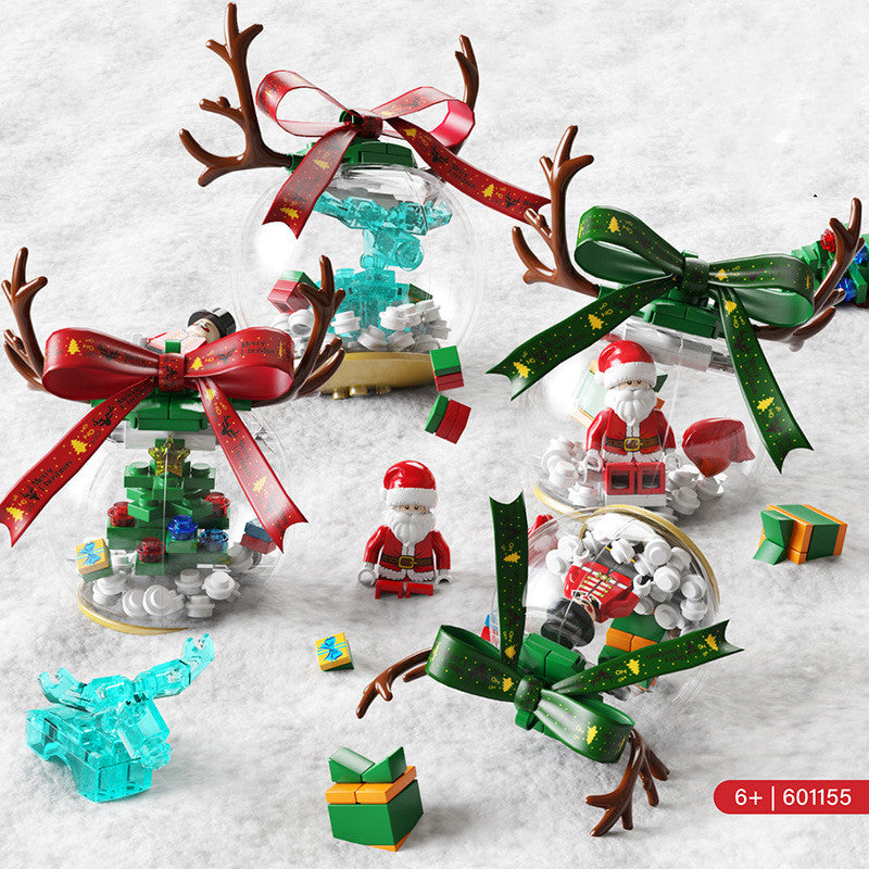 Bauklotz-Set Weihnachts-Hornball 800 Teile – Bild 2 | LuxeStyle