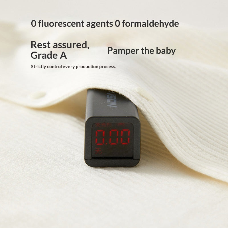 Baby Strampler aus gekämmter Baumwolle – Bild 4 | LuxeStyle