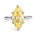925 Silber Marquise Ring mit Strasssteinen | LuxeStyle
