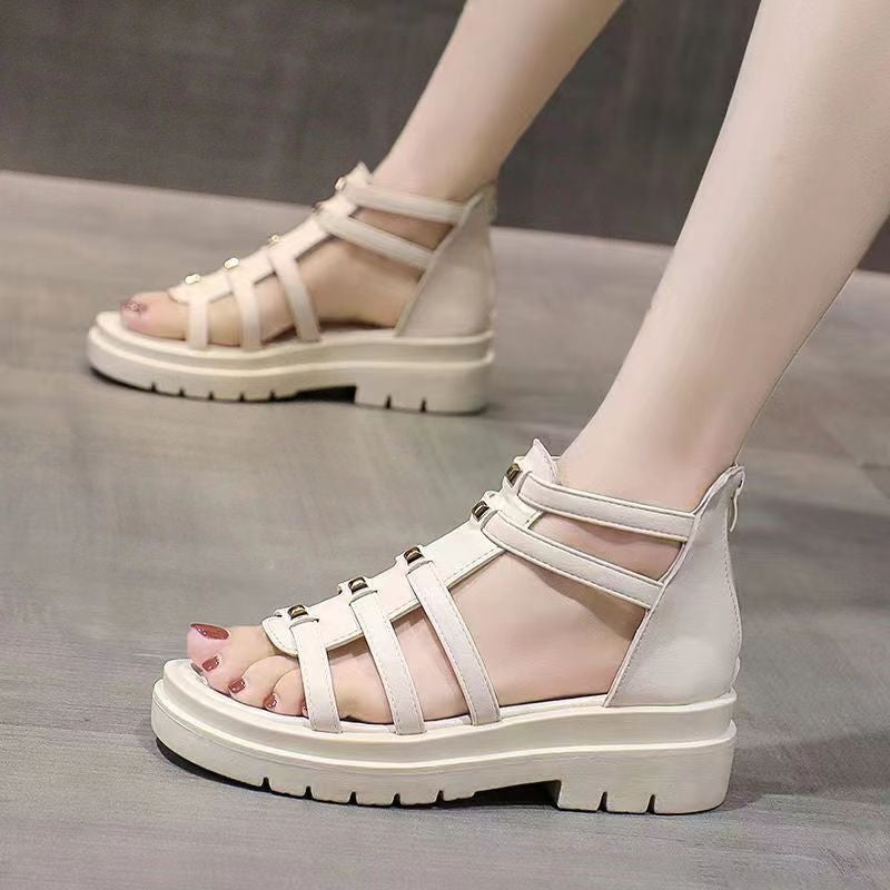 Platform-Wedgesandalen