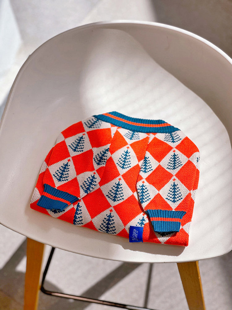 Weisses Wollpullover für Hunde und Katzen – Bild 4 | LuxeStyle