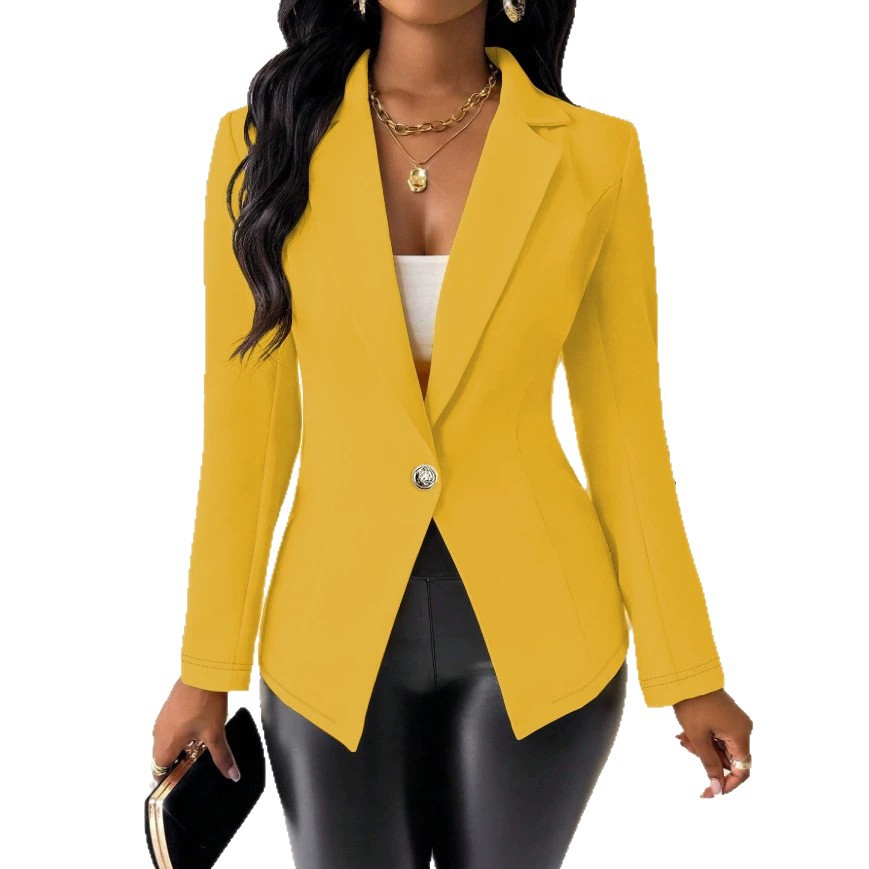 Blazer «Roma» · Tailliert mit Bindegürtel & Revers