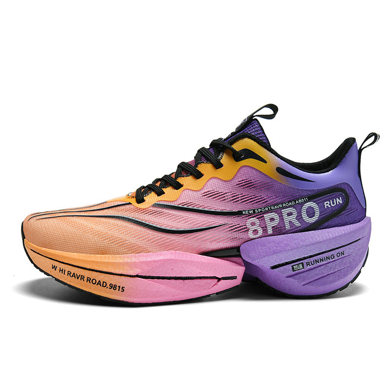 Carbon-Platten Laufschuh mit Dämpfung