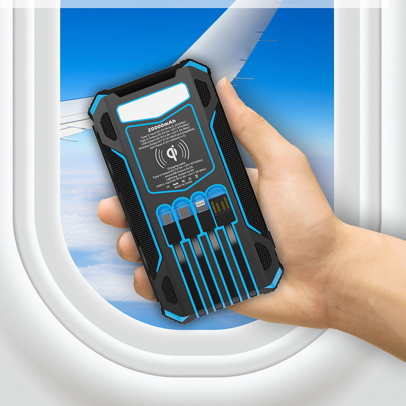 Solar Powerbank, faltbar, 20000 mAh