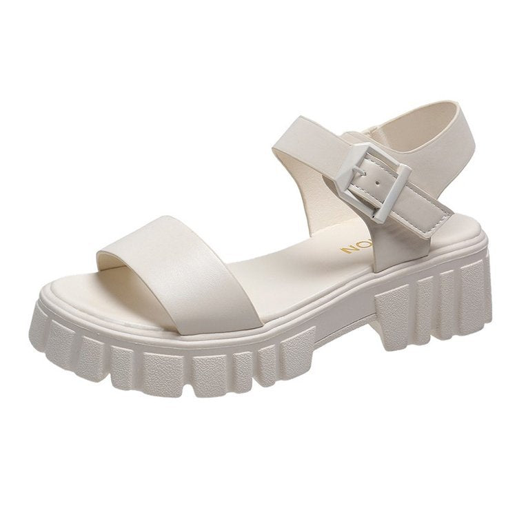 Sommer-Sandalen mit flachem Absatz – Bild 3 | LuxeStyle