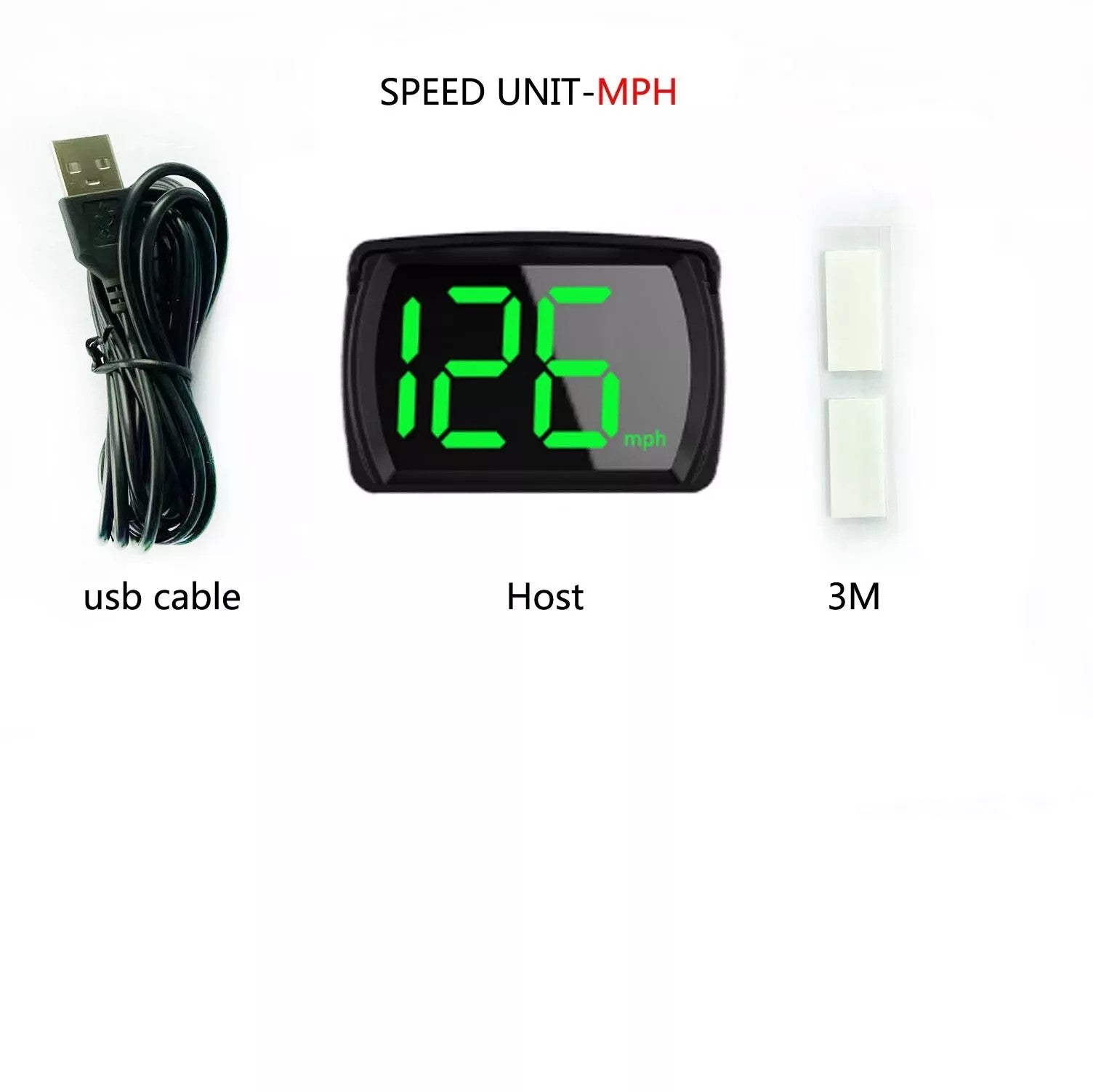 3-Zoll-Multifunktions-HUD-Display