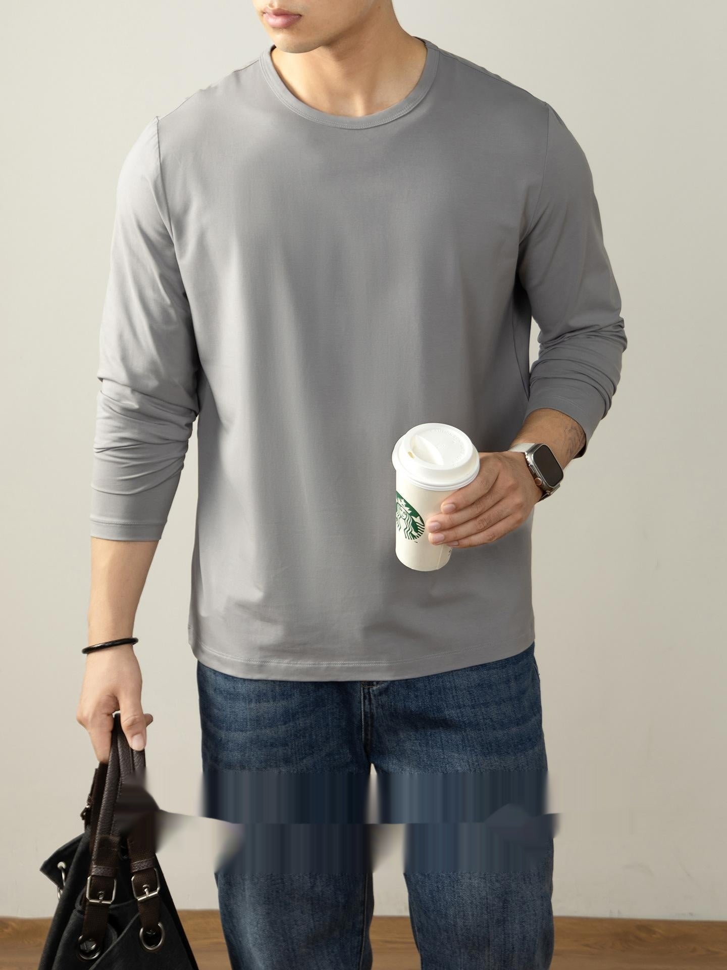 Langarm-T-Shirt