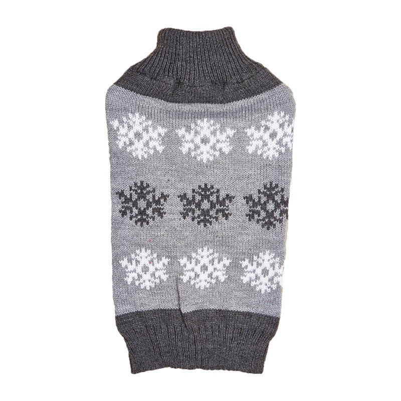Hundepullover Snowflake für Herbst und Winter | LuxeStyle